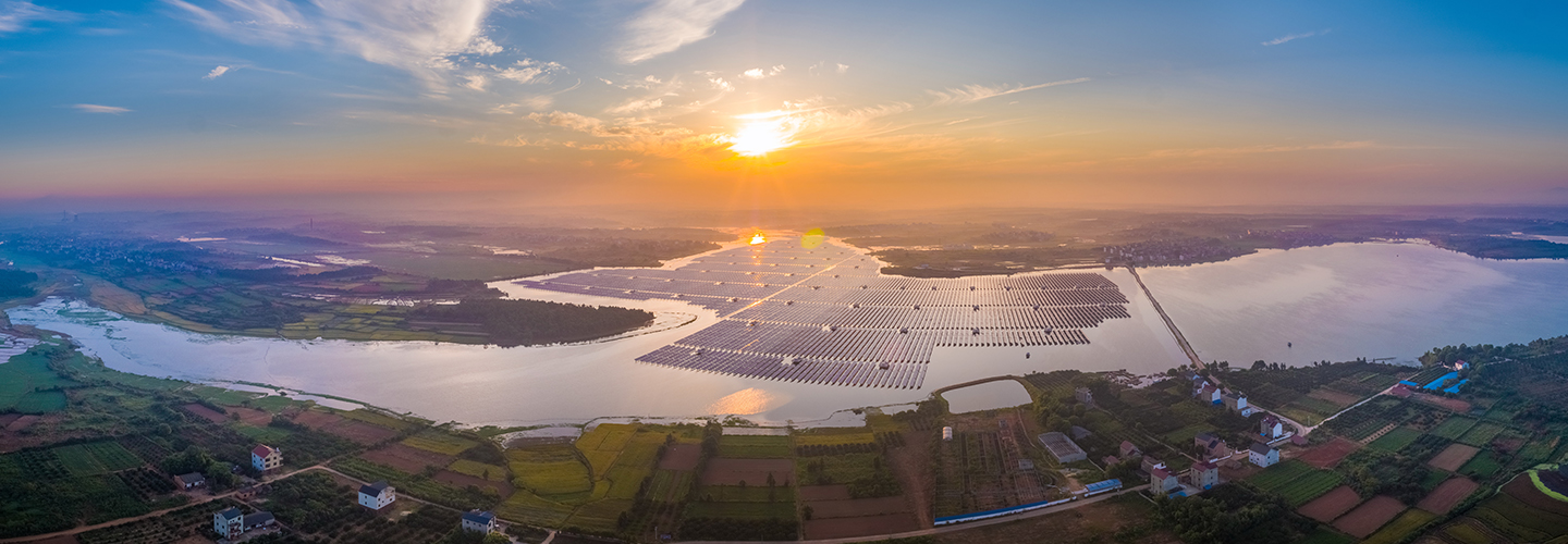 leyu.乐鱼科技江西鄱阳123.235MW “渔光互补”型光伏发电扶贫项目